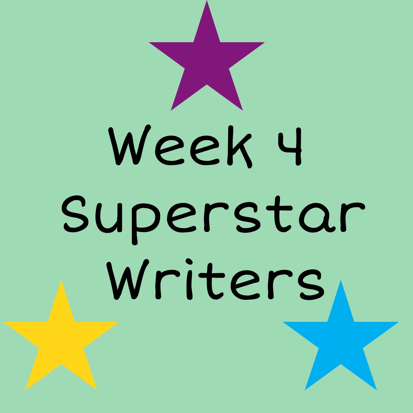 Week 4 Superstar Writers