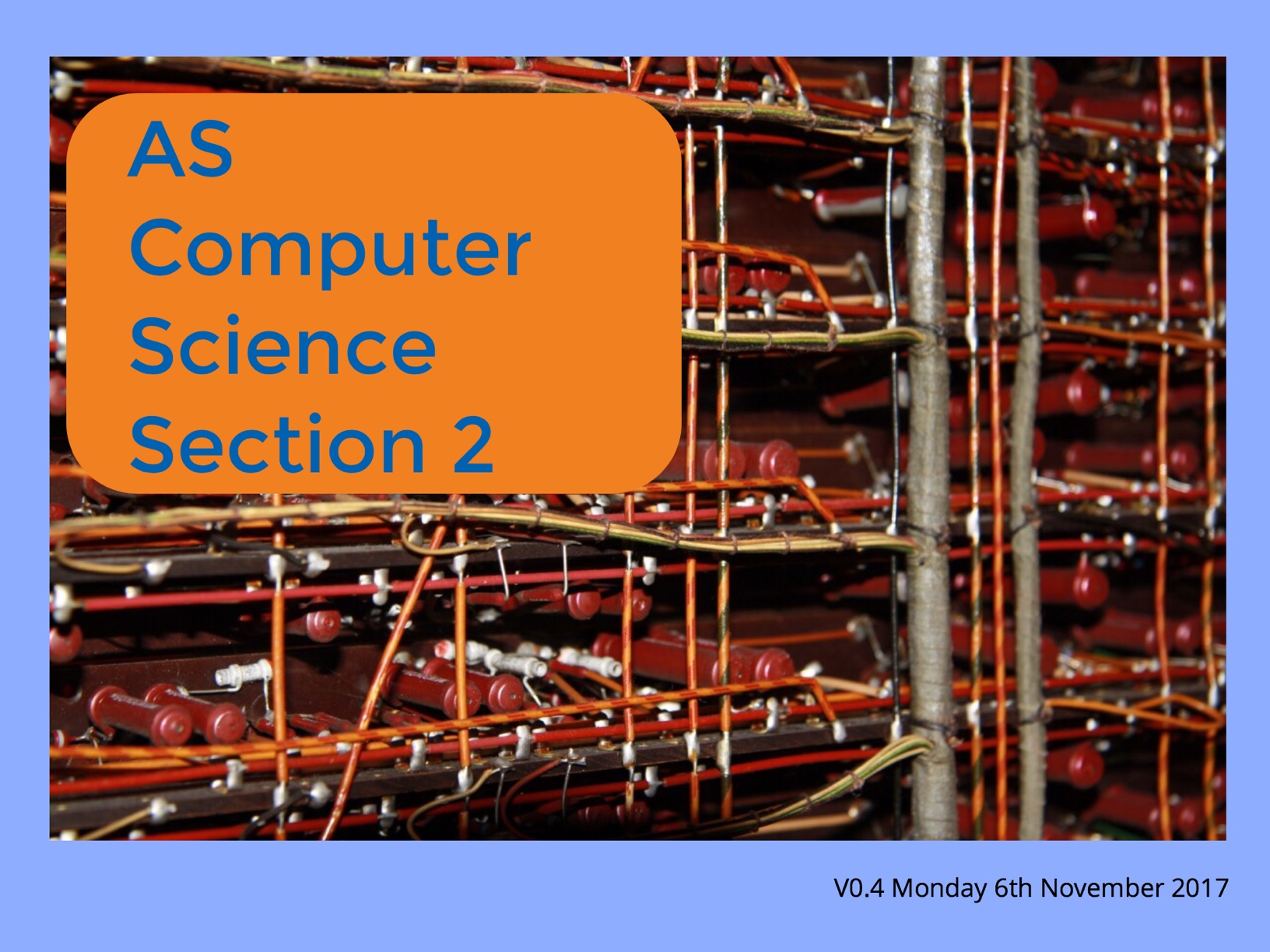 AS Computer Science Section 2