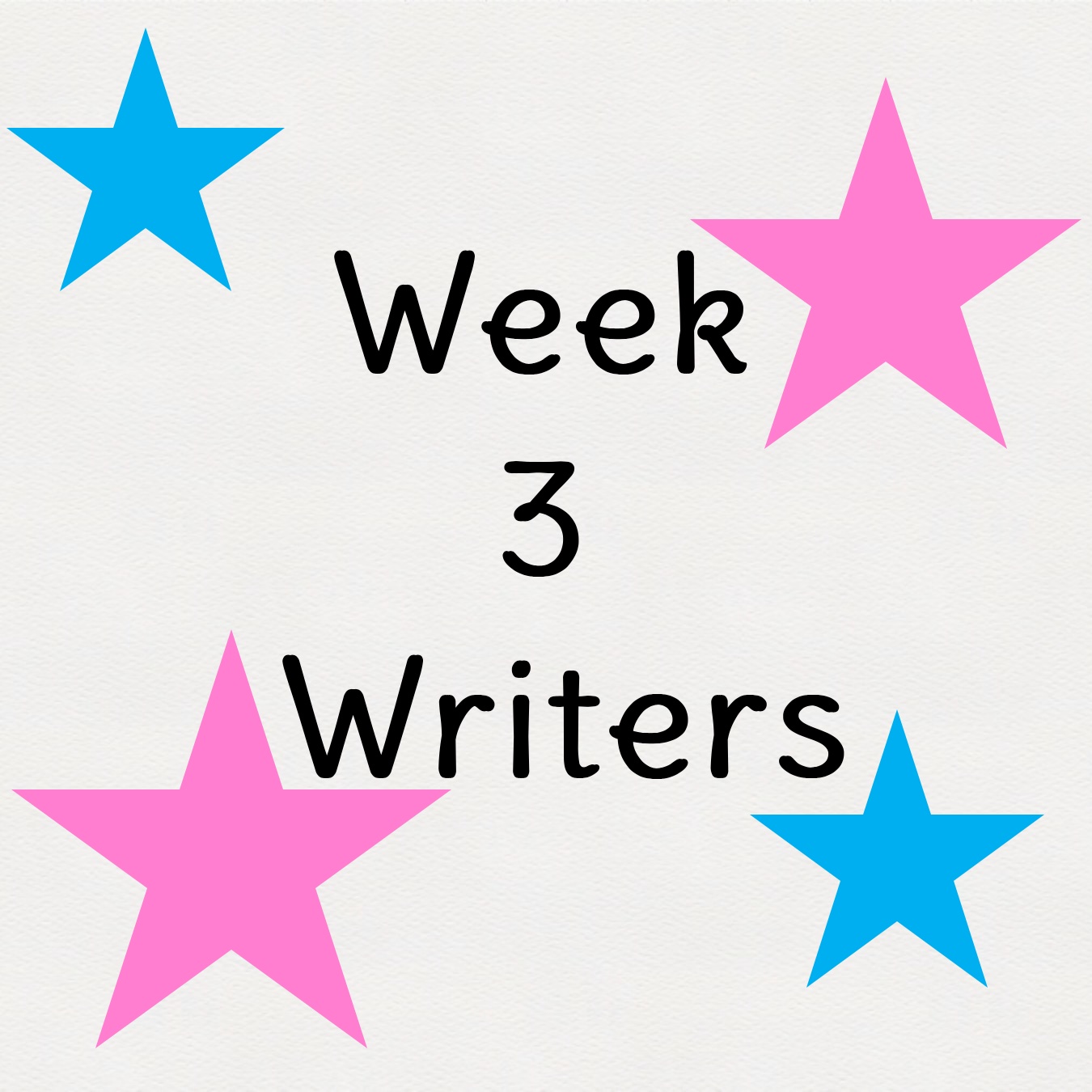 Week 3 Writers